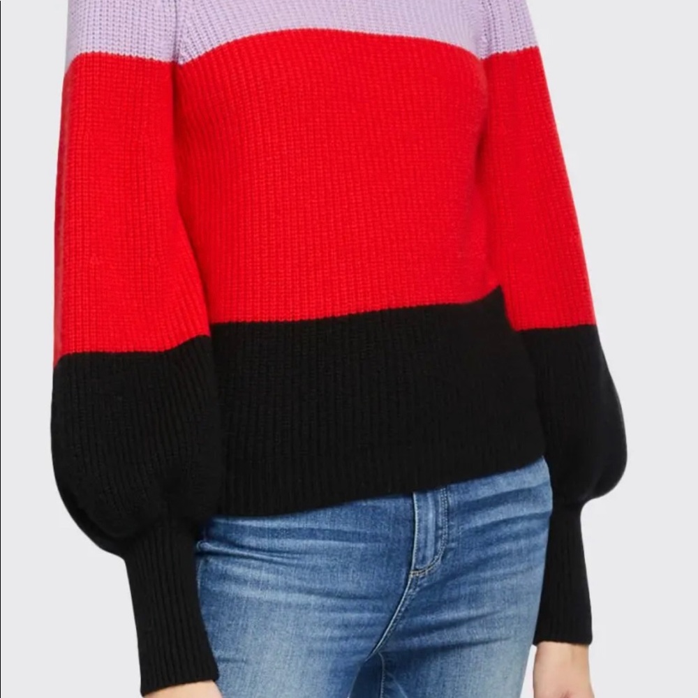 ALC Sammy ballon sleeve sweater. Size L